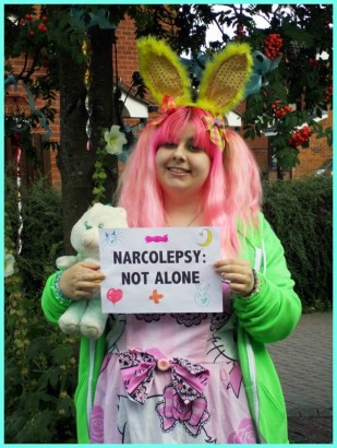 April Scarlett with Bedtime Bear – United Kingdom