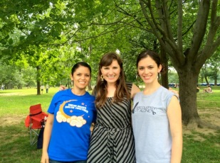 Meliza, Cristina and Julie – New York