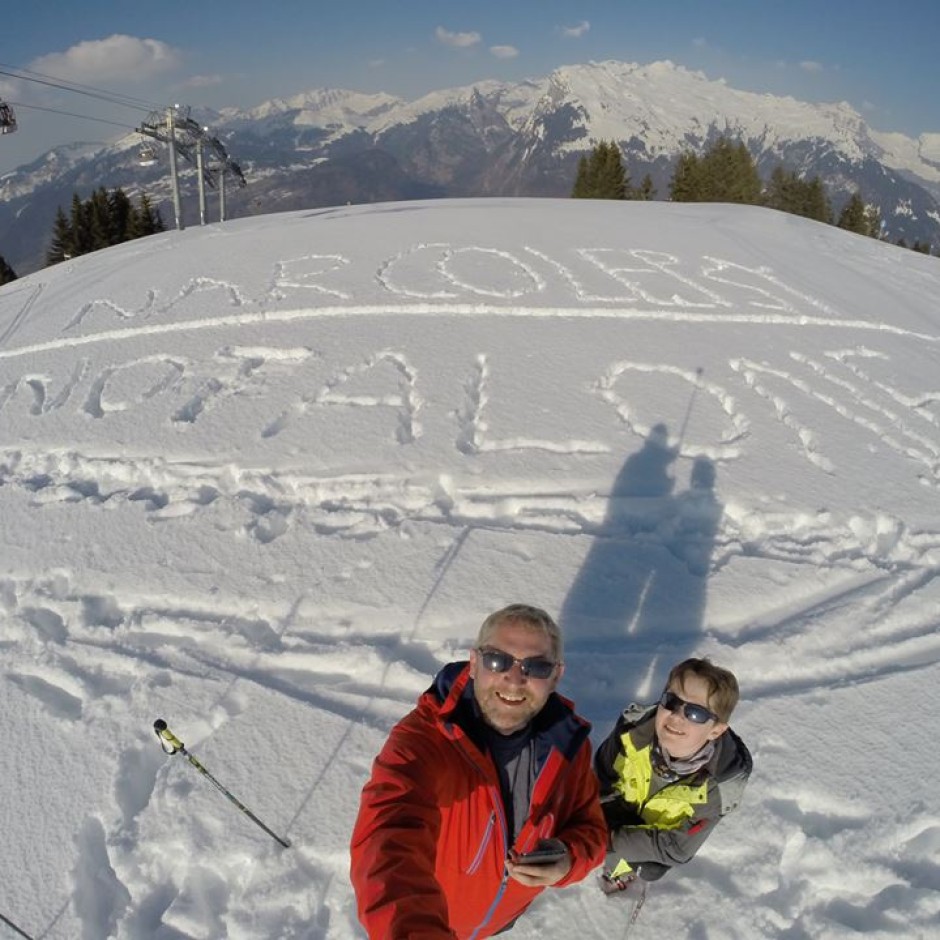 Ben and James, France